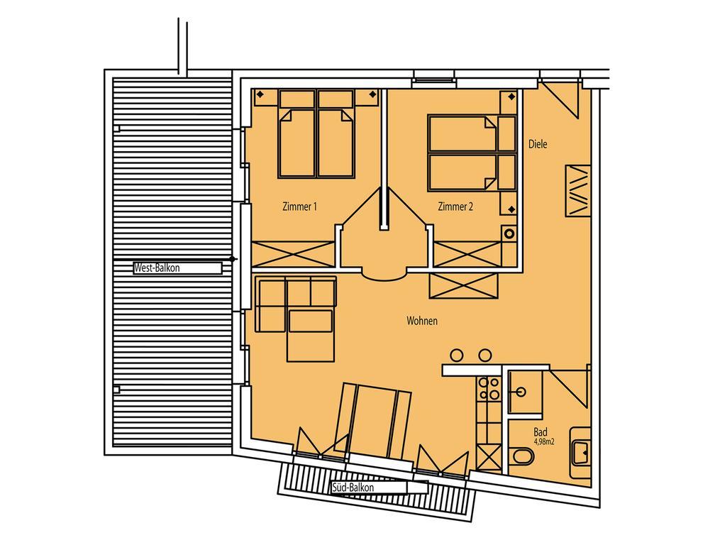 Kasperhof Apartments Innsbruck Top 6 - 7 מראה חיצוני תמונה