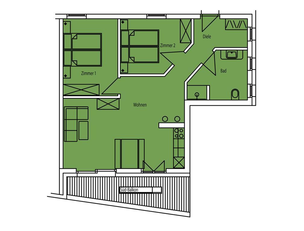 Kasperhof Apartments Innsbruck Top 6 - 7 מראה חיצוני תמונה